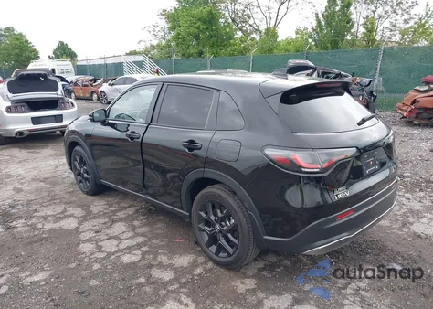 2024 Honda Hr-V Awd Sport/Awd Sport W/O Bsi from USA, damaged, VIN 3CZRZ2H54RM728918